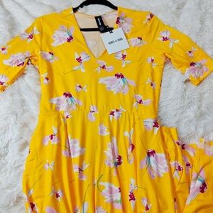 Agnes & Dora Essential Maxi Dress Austen Yellow